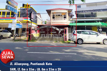 Jual/Sewa Rumah/Ruko Tepi Jalan. untuk Segala Usaha