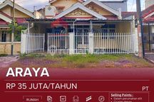 Rumah Sewa Bagus Siap Huni Strategis Araya
