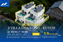 View Gwk 2 Unit Brand New Villa Goa Gong Jimbaran Full Furnished