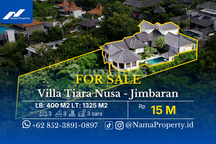 Villa Mewah Gaya Tropical Classic View Laut -Tiara Nusa Jimbaran