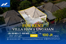 Villa Hawa Ungasan Tropical Home With Balinese Touch (Freehold)