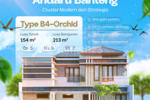 Rumah 2 Lantai: Mewah, Dekat Kampus Ugm & Pusat Kota Jogja