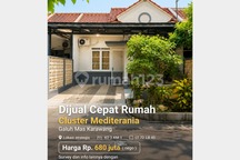 Dijual Sangat Cepat Rumah 1 Lantai di Perumahan Galuh Mas Karawang Barat