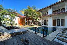 Wonderful Four Bedroom Scandinavian Open Living Room Villa In Kuta Yrr3218