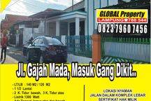 Rumah di Jl. Gajah Mada Dekat Rs Gajah Mada Siap Pakai