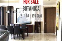 Jual Botanica Apartemen 2BR+1Study Room, 195sqm, Pool View, Bagus