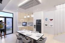 Rumah Baru Mekar Wangi bergaya Skandinavia Japanese