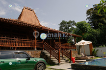 DISEWAKAN Villa Joglo Etnik & Luas dengan Private Pool di Pantai Saba, Gianyar LT 420 m²