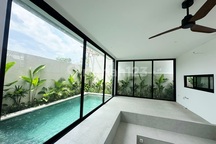 Villa Baru Modern Minimalis Style di Area Jalan Sekar Sari Sanur..4 Menit ke Sekolah Internasional Dyatimika , 5 Menit ke Pelabuhan Sanur dan 10 Menit ke Hotel Meru Sanur