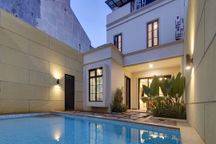 Rumah baru siap huni full furnished dgn pool di cempaka putih jakarta pusat 