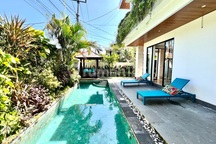 3 Bedrooms Minimalist Modern Style One Gate System At Nusadua