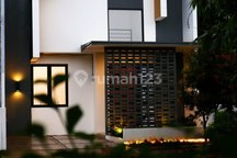 Rumah di Sawangan Depok Desain Mezanine Scandinavia