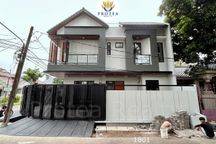 Rumah Kontemporer Hoek, Samping Taman, Lokasi Strategis di BSD