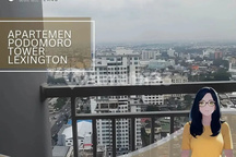 Disewakan Unit Apartemen Podomoro Medan Type 2 Bedroom Tower Lexington