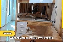 Disewa Apartemen De Prima Type Studio Sudah Renovasi Fully Furnished