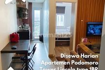 Disewa Harian, Bulanan, Tahunan Apartment Podomoro Medan Tower Lincoln