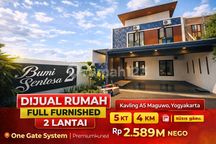 Rumah Baru 2 Lantai Full Furnished di Bumi Sentosa 2 Maguwo - 5 Kt, One Gate, SHM