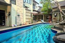 Rumah Private Pool Full Furnished Townhouse Dekat Tol Dan Stasiun