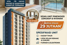 Sewa Apartement Tahunan Dekat Kampus Itb Unpad