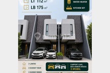 Rumah Modern Minimalis Eksklusif 2 Lantai Di.jatibening Dekat Tol & LRT