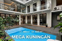 Rumah Full Renovasi di Mega Kuningan Dalam Komplek Exculsive One Gate SHM Jakarta Selatan