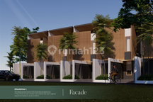 Sisa 3 Unit Rumah Kompleks 2 Lantai Hanya 4 Menit ke Toll Sanur