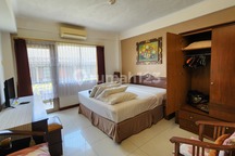 Apartement 1 Kamar di Pantai Seminyak dan Legian Full Furnished