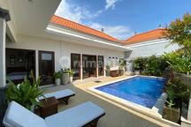 Villa Cantik 2 Kamar di Canggu dengan Pemandangan Sawah