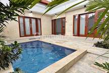 Villa Cantik Baru 2 Kamar di Renon Semi Furnished dengan Pool