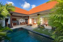 Rumah Bagus 3 Kamar Tidur Di Berawa Canggu Furnished