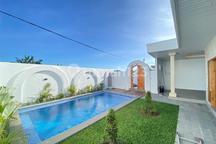 Villa Baru 2 Kamar di Canggu dengan Private Pool Unfurnished