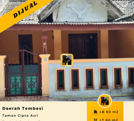 Rumah 1 Lantai Taman Cipta Asri Unfurnished