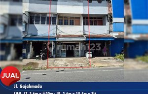 For Sale 1 Unit of Shop House on the Side of Jl. Gajahmada - Pontianak