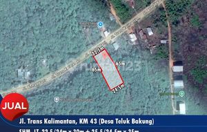 Dijual Sebidang Tanah Pinggir Jalan Trans Kalimantan 1.575m2