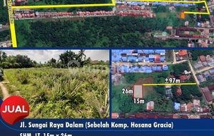 Dijual Cepat 1 Kav Tanah 394m Persegi Di Serdam (cocok Investasi)