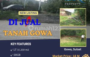 Di Jual Murah Tanah Luas di Kabupaten Gowa, Makassar, Sulsel | Nego Sampai Jadi | Tanah Lokasi Strategis Pattallassang Cocok untuk Pembangunan Perumahan dan Lainnya