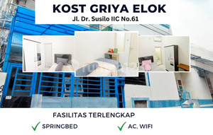 For Rent Mixed Male & Female DORM Strategic for Employees & Students Griya Elok Cheapest in Grogol West Jakarta BOOK NOW !!