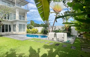 Yearly Rent 3Br Villa Berawa Ricefield Views