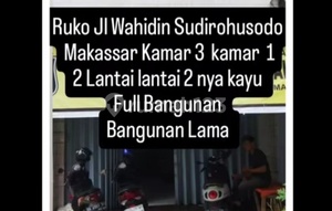 Ruko Jln Dr Wahidin Sudiro Husodo Makassar Jumlah Kamar: 3Jumlah Wc :12 Lantai (Lantai 2 Nya Papan Kayu Setengah)Ukuran Tanah 129 M2ukuran Bangunan 129 M2- Token Listrik -Shmrp. 1,3 Milyar