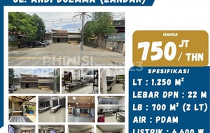 For Rent House on Andi Djemma Street, suitable for a restaurant.