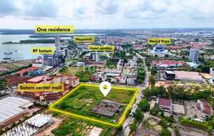 Tanah Jasa Super Strategis 1.7 Ha Batam Centre Dekat Megamall