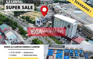 Ruko 4.5 Lantai Nagoyahill Mall Dekat Jalan Besar Terbaik