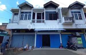 Two-story shop house in Pasar Jambi, semi-furnished.