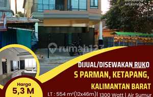 For Rent: Nice 2-Story Shop House on Jl. S Parman, Ketapang, West Kalimantan.