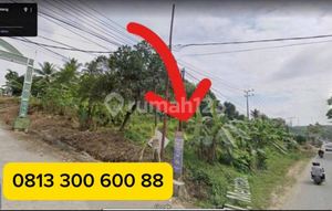 DISEWAKAN TANAH STRATEGIS RAYA BONTANG - SAMARINDA TANAH MERAH ARAH BANDARA