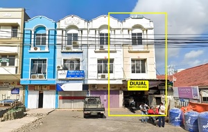 Jual Murah Ruko 3 Lantai Pinggir Jalan Gajah Mada