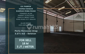 Ex Pabrik Daerah Jl. Ring Road. Best Price! 4 Menit Dari Mall Rcw