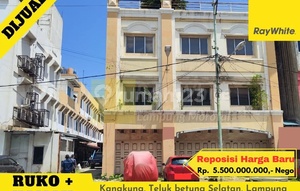 ruko 3 pintu LT 1371 m2 di teluk betung bandar lampung