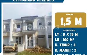 DIJUAL RUMAH MURAH DI CLUSTER BROWN CORDOVAN CITRALAND CELEBES