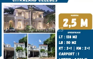 DIJUAL RUMAH MURAH DI CITRALAND CELEBES CLUSTER TOSCA TREE